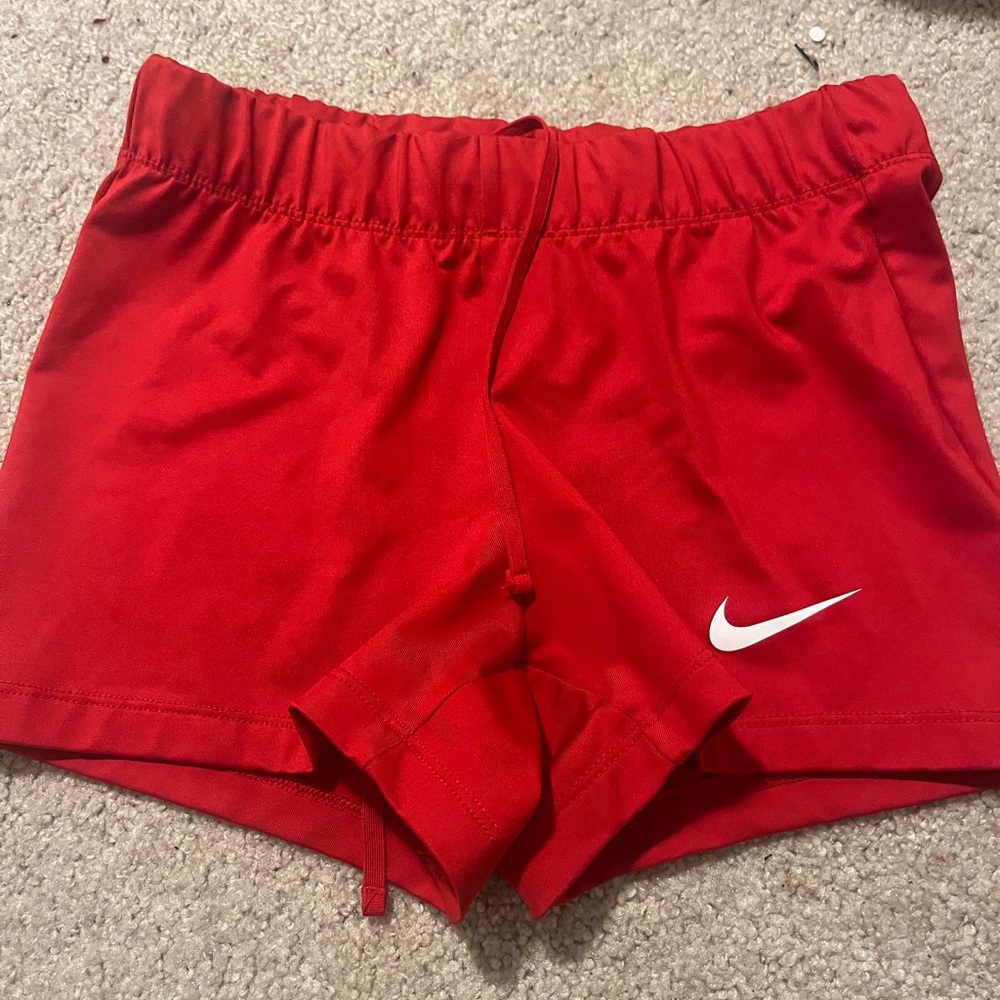 Nike Red Athletic Shorts